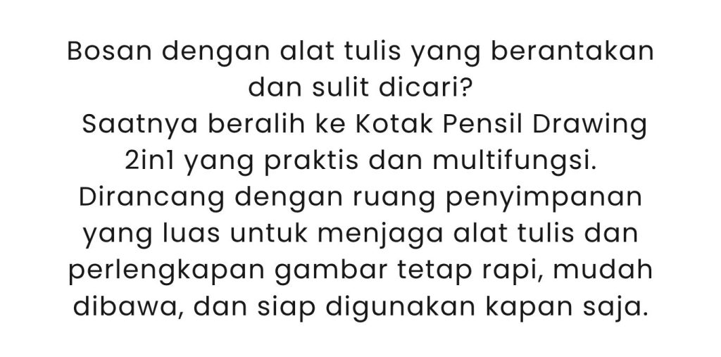 Kotak Pensil 6